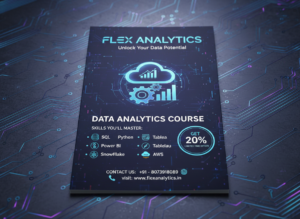 Firefly_Gemini Flash_create technolgy advance course single page pamplet for Flex Analytics adding the Dat 906063